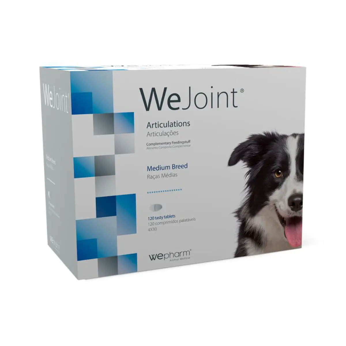 WEPHARM WeJoint Medium Breeds, supliment sistem articular caini, comprimate WEPHARM WeJoint Medium Breeds, M, supliment sistem articular caini, flacon, 120 comprimate