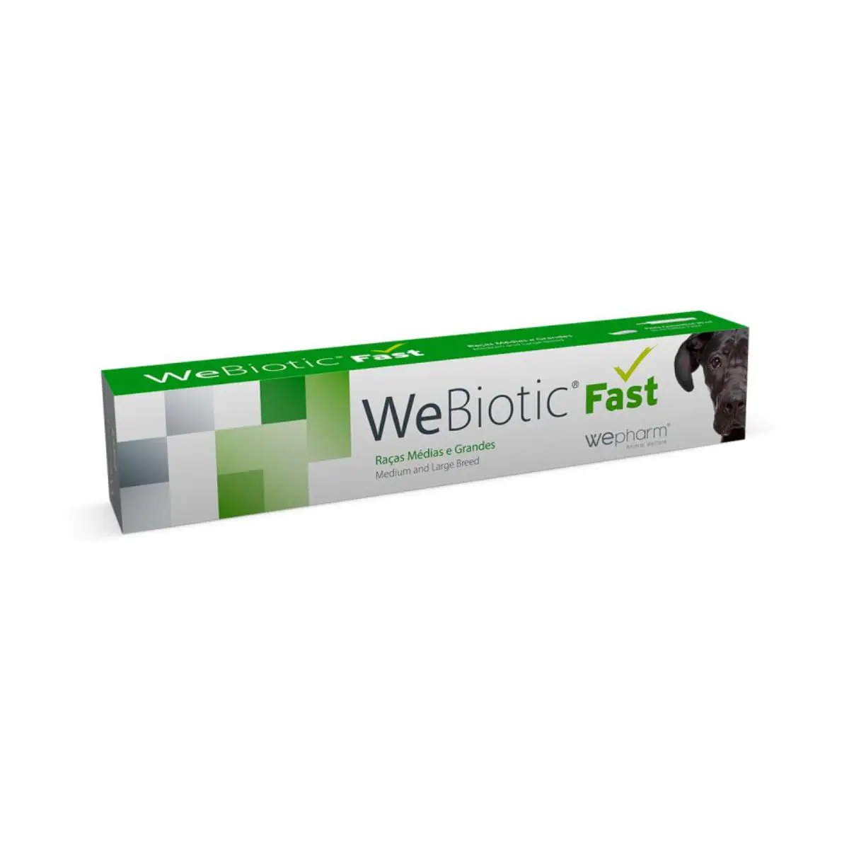 WEPHARM WeBiotic Fast, supliment sistem digestiv caini, pasta orala WEPHARM WeBiotic Fast, M, supliment sistem digestiv caini, flacon cu aplicator, 30ml pasta orala