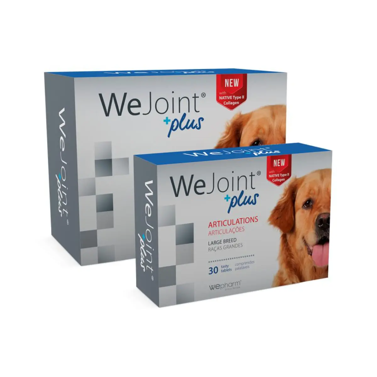 WEPHARM WeJoint Plus Large Breeds, supliment sistem articular caini, comprimate WEPHARM WeJoint Plus Large Breeds, L-XL, supliment sistem articular caini, flacon, 30 comprimate - Image 3
