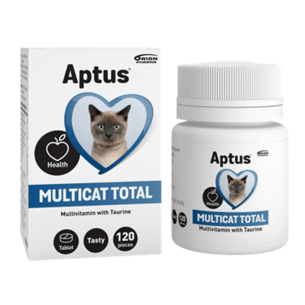 APTUS Multicat Total, multivitamine pisici, comprimate APTUS Multicat Total, multivitamine pisici, flacon, 120 comprimate