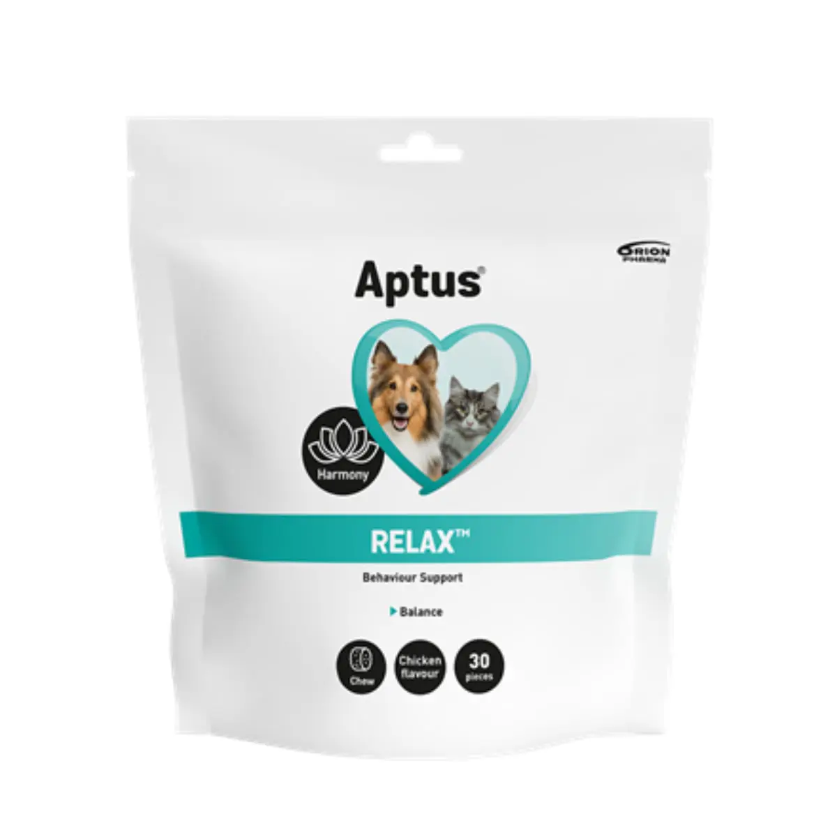 APTUS Relax, supliment sistem nervos & calmante caini, granule masticabile APTUS Relax, XS-XL, supliment sistem nervos & calmante caini si pisici, punguta, 30 granule masticabile