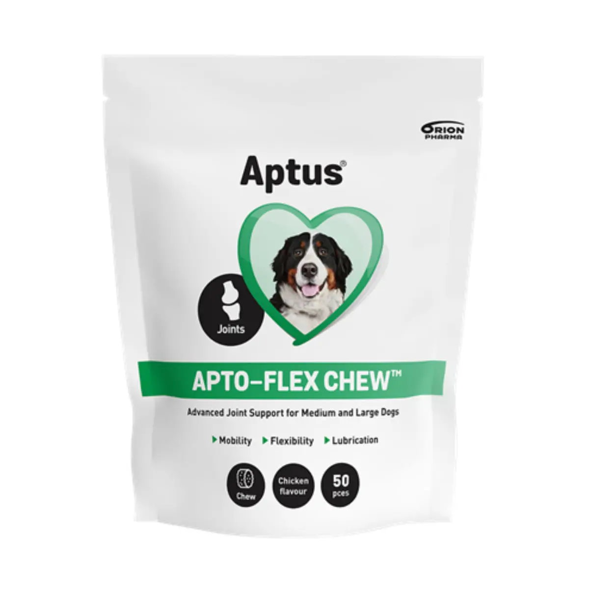 APTUS Apto-Flex Chew, supliment sistem articular caini, comprimate masticabile APTUS Apto-Flex Chew, M-XL, supliment sistem articular caini, cutie, 50 comprimate masticabile - Image 2