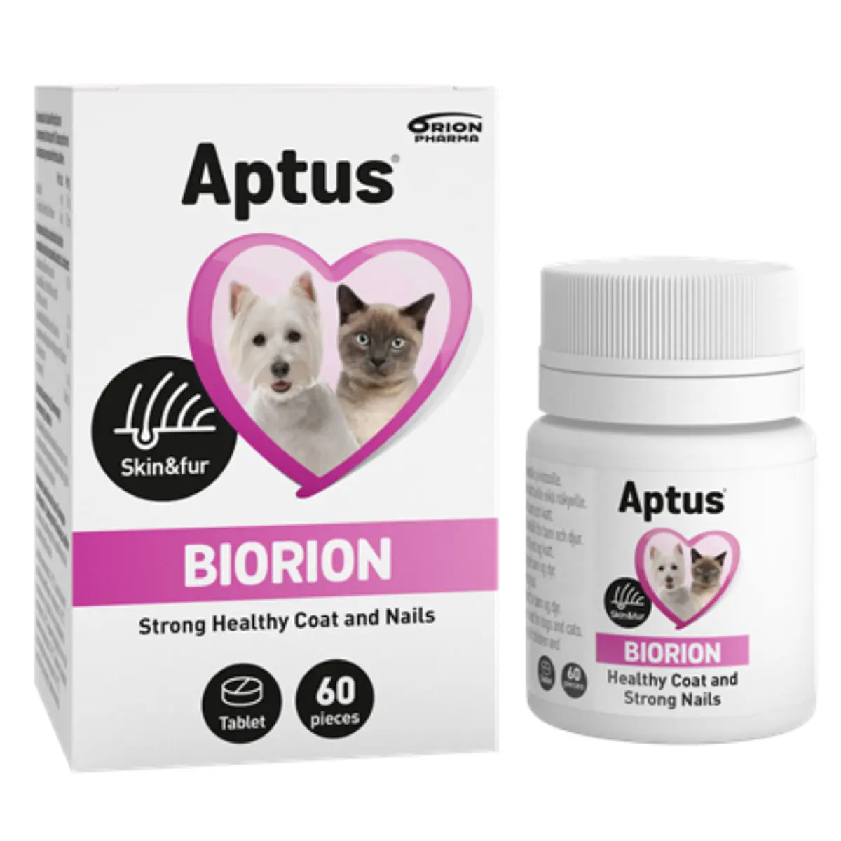 APTUS Biorion Vet, supliment piele & blana caini, comprimate APTUS Biorion Vet, XS-XL, supliment piele & blana caini si pisici, cutie, 60 comprimate - Image 2