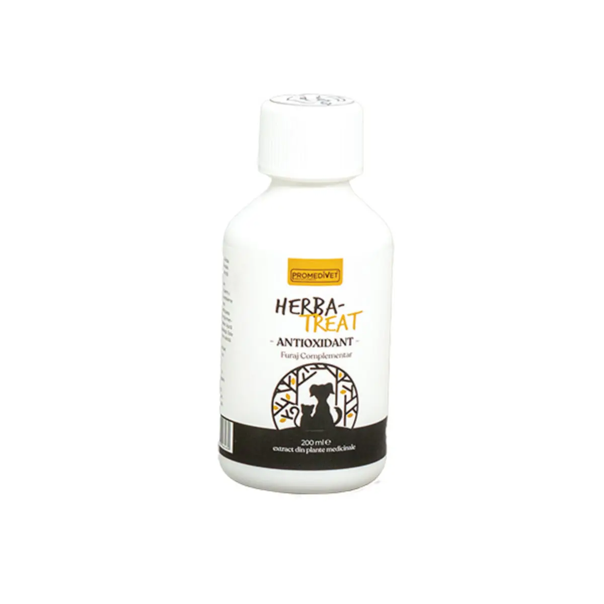 PROMEDIVET Herba-Treat Antioxidant, supliment sistem nervos & calmante caini, suspensie orala PROMEDIVET Herba-Treat Antioxidant, XS-XL, supliment sistem nervos & calmante caini si pisici, flacon, 200ml suspensie orala - Image 2