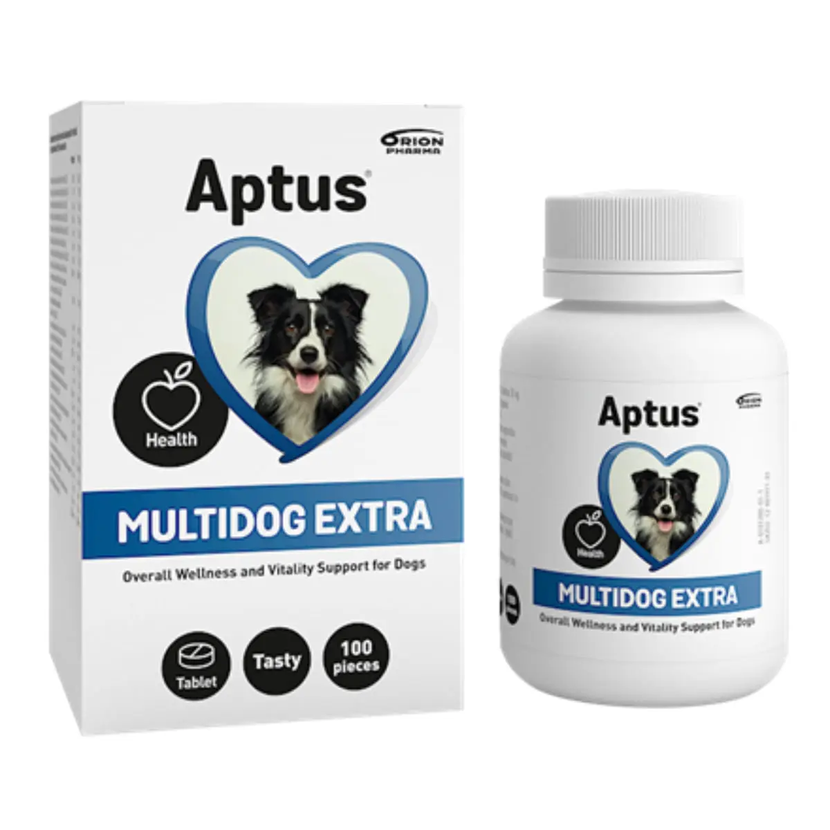 APTUS Multidog Extra Vet, multivitamine caini, comprimate APTUS Multidog Extra Vet, XS-XL, multivitamine caini, flacon, 100 comprimate