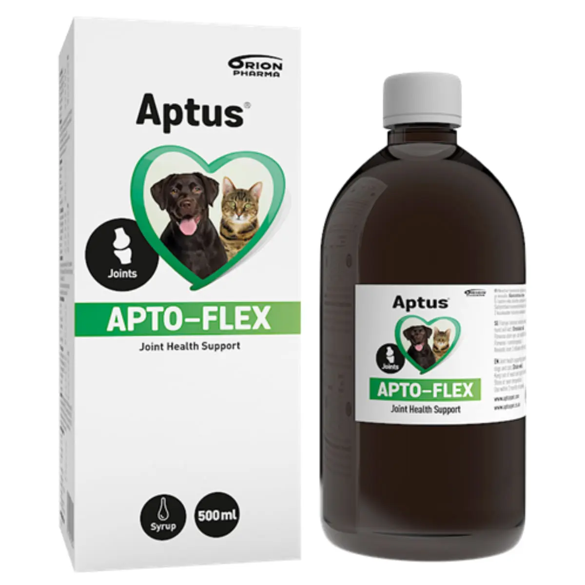 APTUS Apto-Flex Vet, supliment sistem articular caini, suspensie orala APTUS Apto-Flex Vet, XS-XL, supliment sistem articular caini si pisici, flacon, 200ml suspensie orala - Image 3