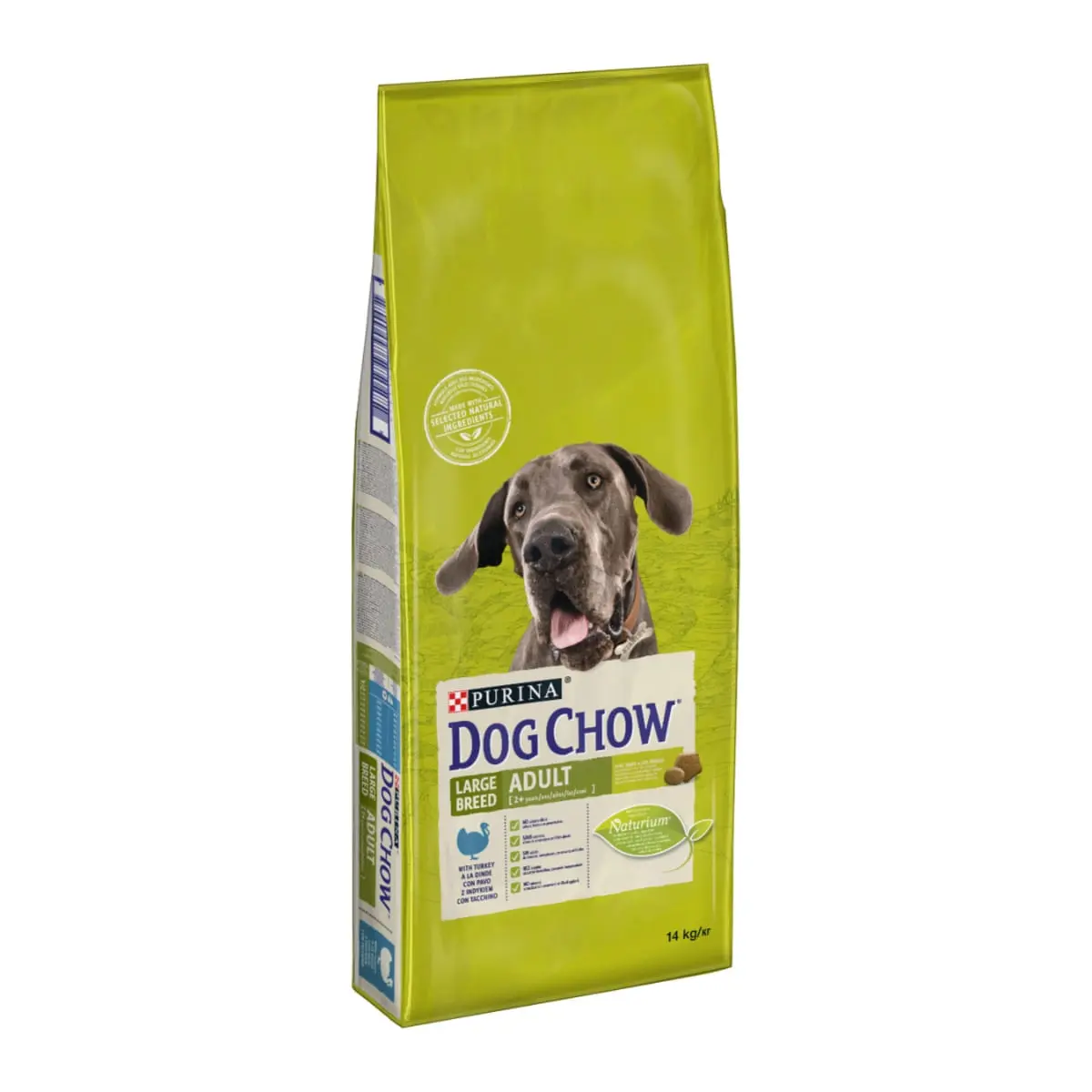 PURINA Dog Chow Adult L-XL, Curcan, hrana uscata caini, 14kg