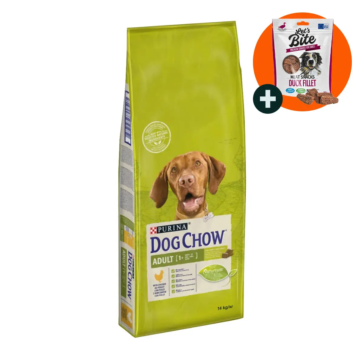 PURINA Dog Chow Adult M, Pui, hrana uscata caini, 14kg - Image 2