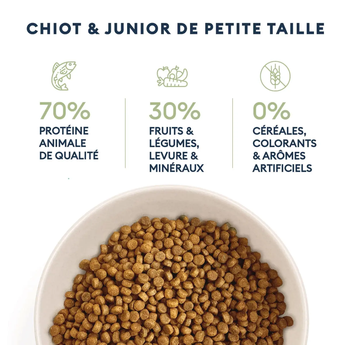 MARLY&DAN Puppy&Junior Small Breed, XS-S, Somon, hrana uscata fara cereale caini junior, 1.5kg - Image 4