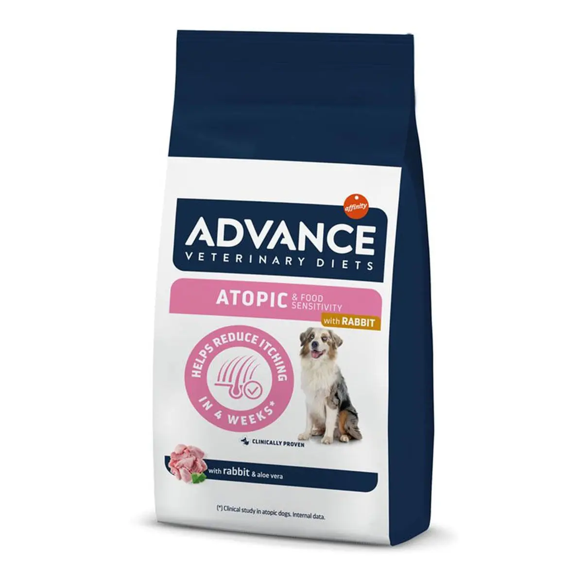 ADVANCE Veterinary Diets Dog Atopic Care, Iepure, dieta veterinara, hrana uscata caini, afectiuni dermatologice ADVANCE Veterinary Diets Atopic, Iepure, dieta veterinara caini, hrana uscata, afectiuni dermatologice, 3kg - Image 2