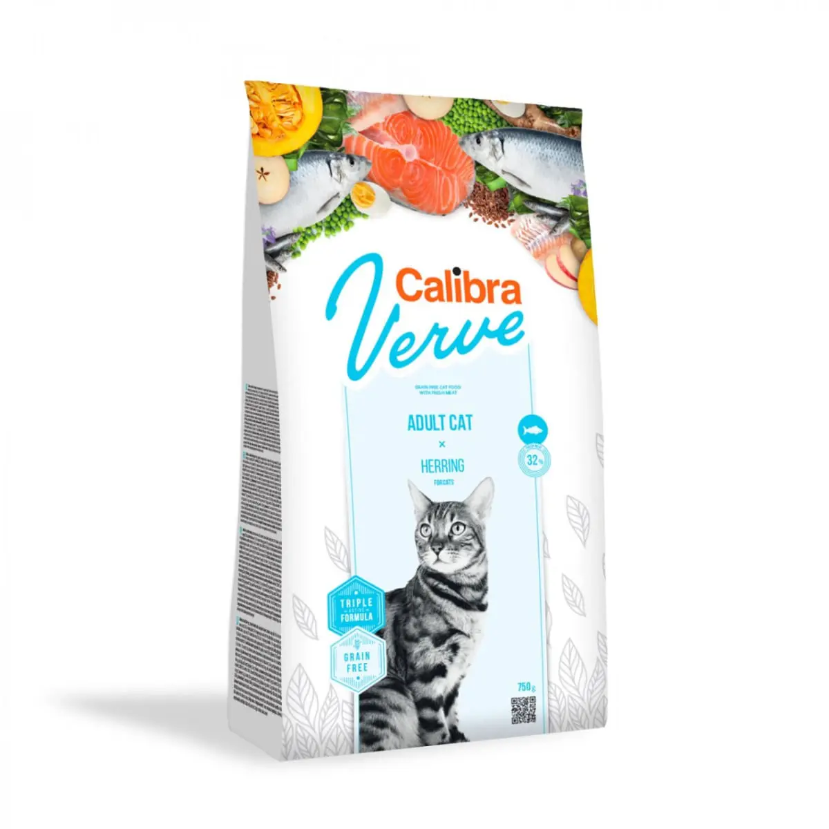 CALIBRA Verve GF, Hering, hrana uscata fara cereale pisici, 3.5kg - Image 2