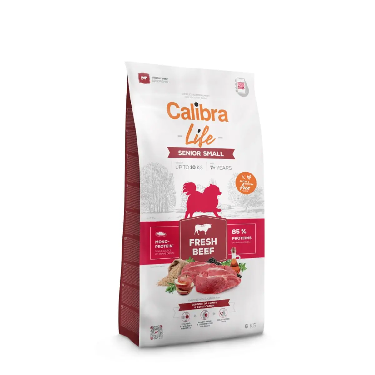 CALIBRA Life Senior Small Fresh Beef, XS-S, Vita, hrana uscata monoproteica caini senior, 6kg - Image 2