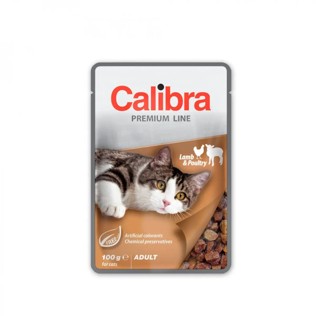 CALIBRA Premium Line, Miel si Pasare, plic hrana umeda pisici, (in suc propriu), bax, 100g x 24buc - Image 2