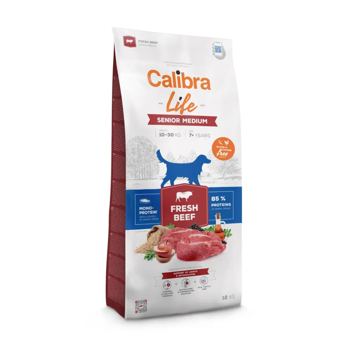 CALIBRA Life Senior Medium, M, Vita, hrana uscata monoproteica caini senior, 2.5kg - Image 2