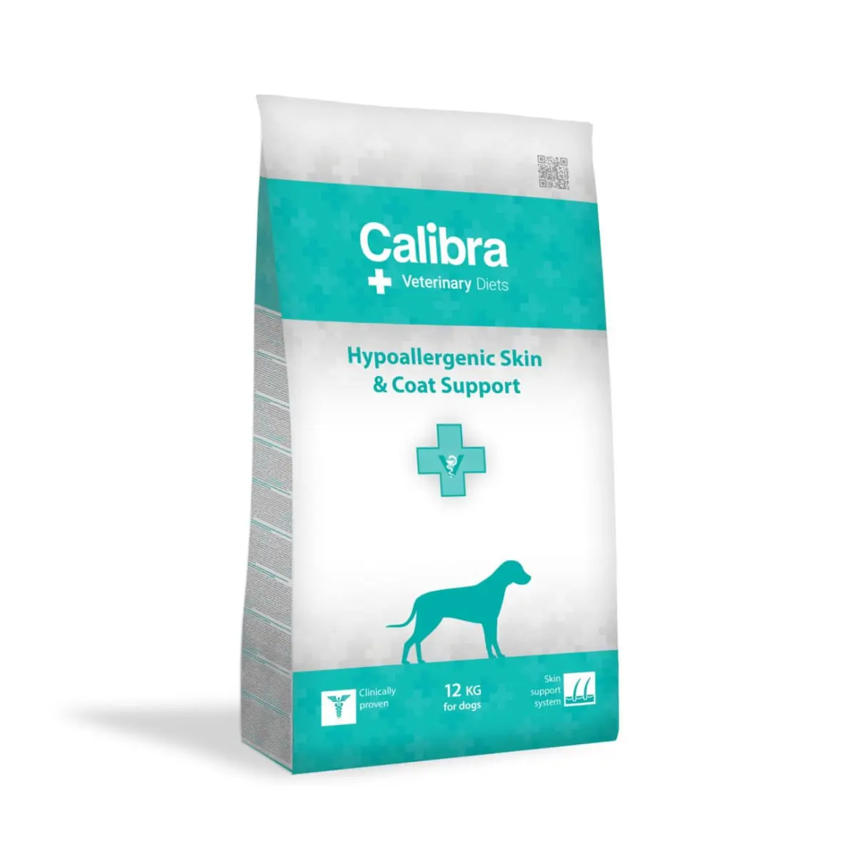 CALIBRA Veterinary Diets Hypoallergenic Skin & Coat Support, XS-XL, Somon, dieta veterinara, hrana uscata caini, piele & blana, alergii, 2kg