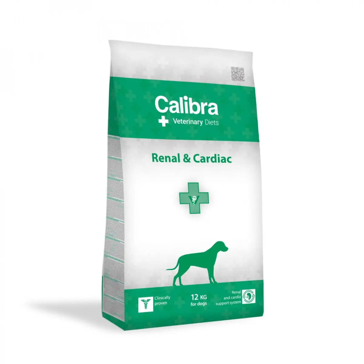 CALIBRA Veterinary Diets Renal&Cardiac, XS-XL, Ou si Pui, dieta veterinara, hrana uscata caini, sistem renal, sistem cardio-vascular, 12kg