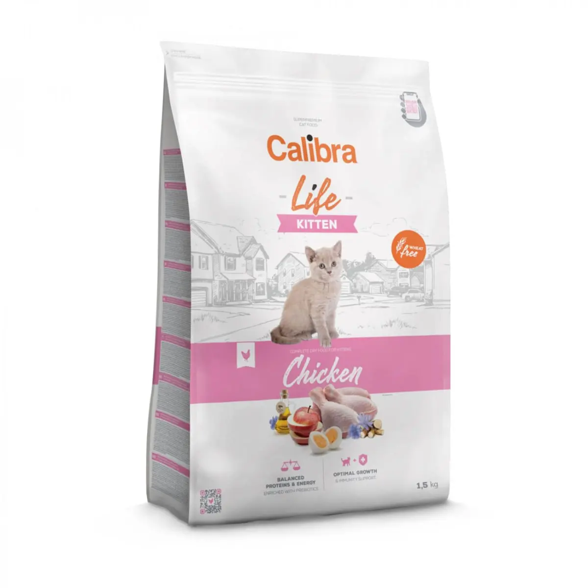 CALIBRA Life Kitten, Pui, hrana uscata pisici junior, 6kg