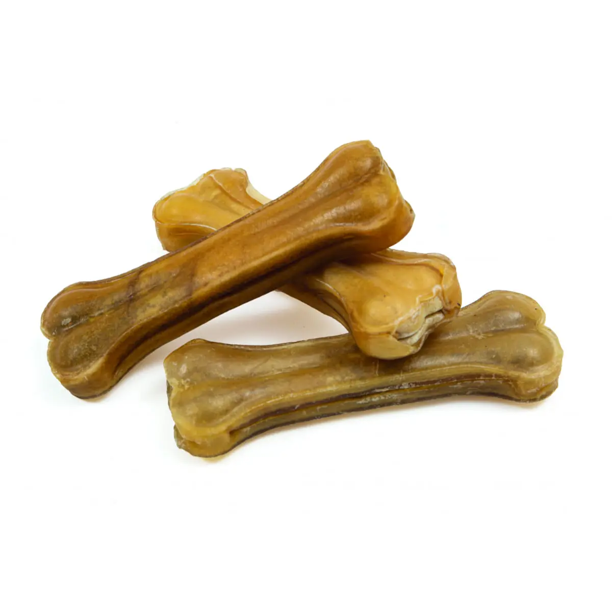 LEOPET Viking Os Piele Presata, M-L, Vita, punguta recompense fara cereale caini, 180g - Image 3