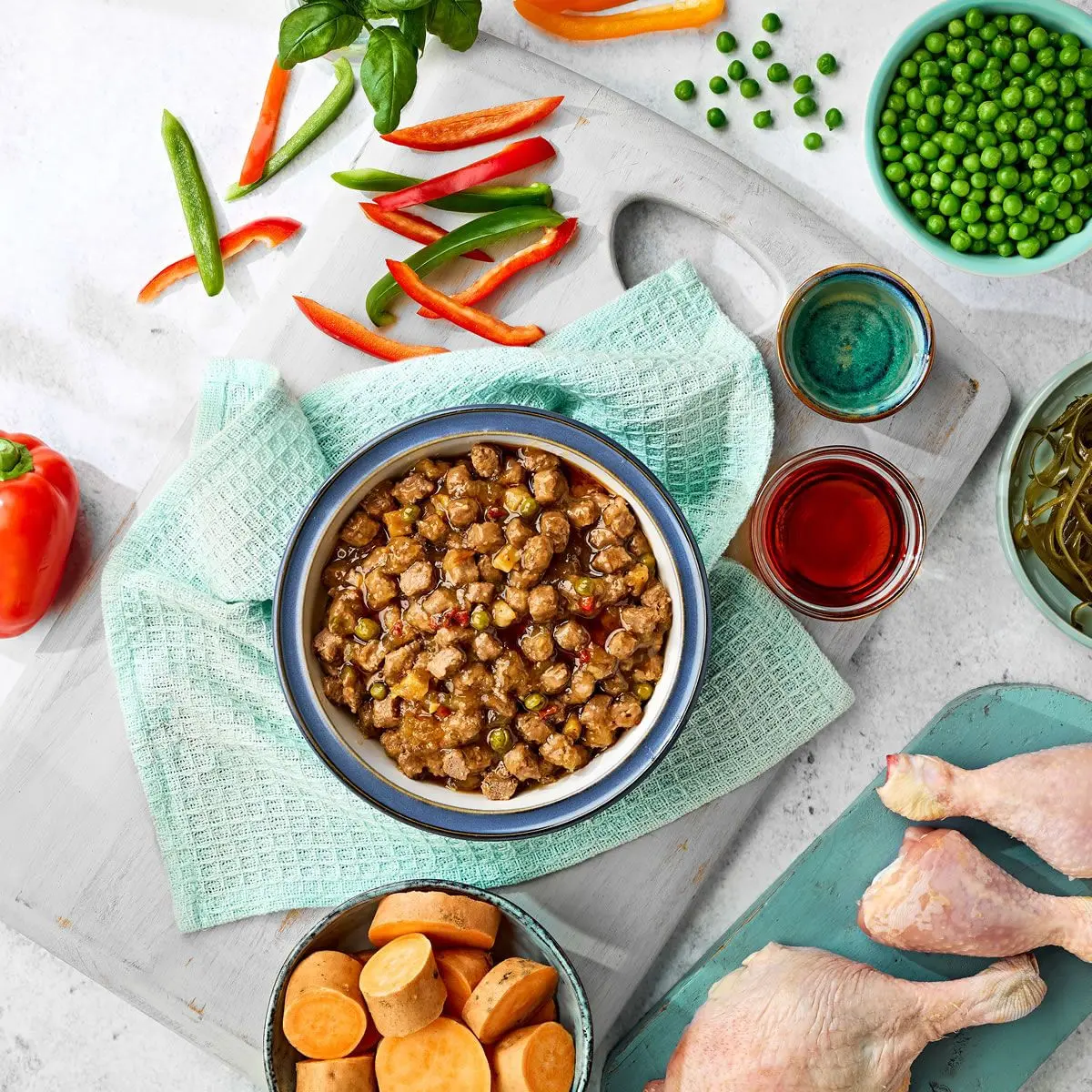 NATURO, XS-XL, Rata si Pui, plic hrana umeda fara cereale caini (in sos), 100g - Image 3