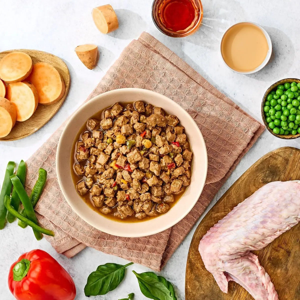 NATURO, XS-XL, Curcan, plic hrana umeda fara cereale caini (in sos), 100g - Image 4