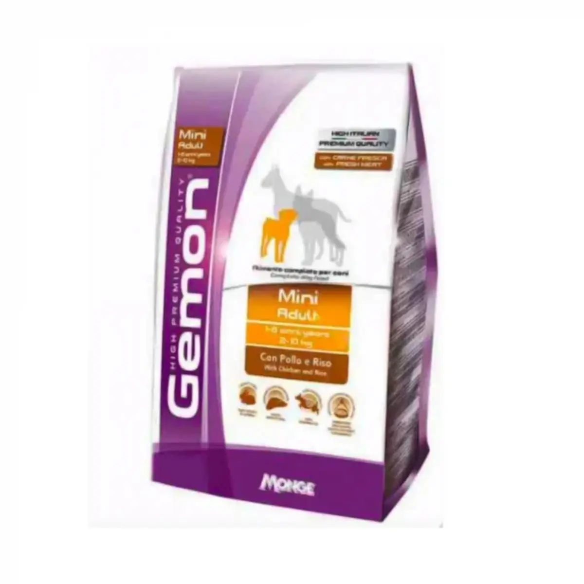 GEMON Breeders Mini Adult, XS-S, Pui si Orez, hrana uscata caini, 20kg - Image 2