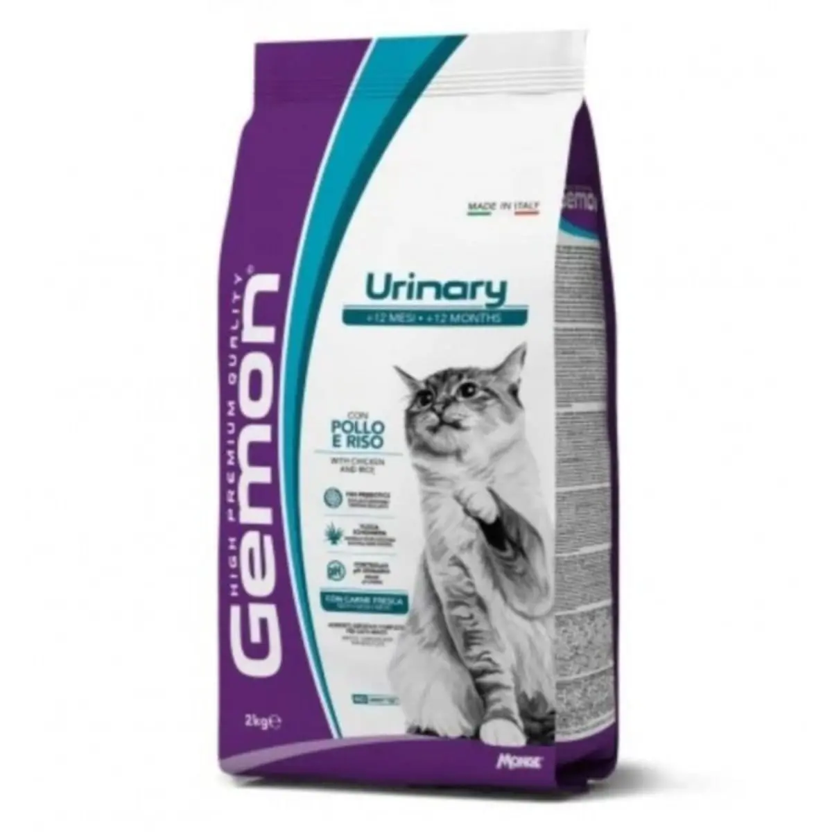 GEMON Breeders Urinary, Pui si Orez, hrana uscata pisici, sistem urinar, 20kg - Image 2