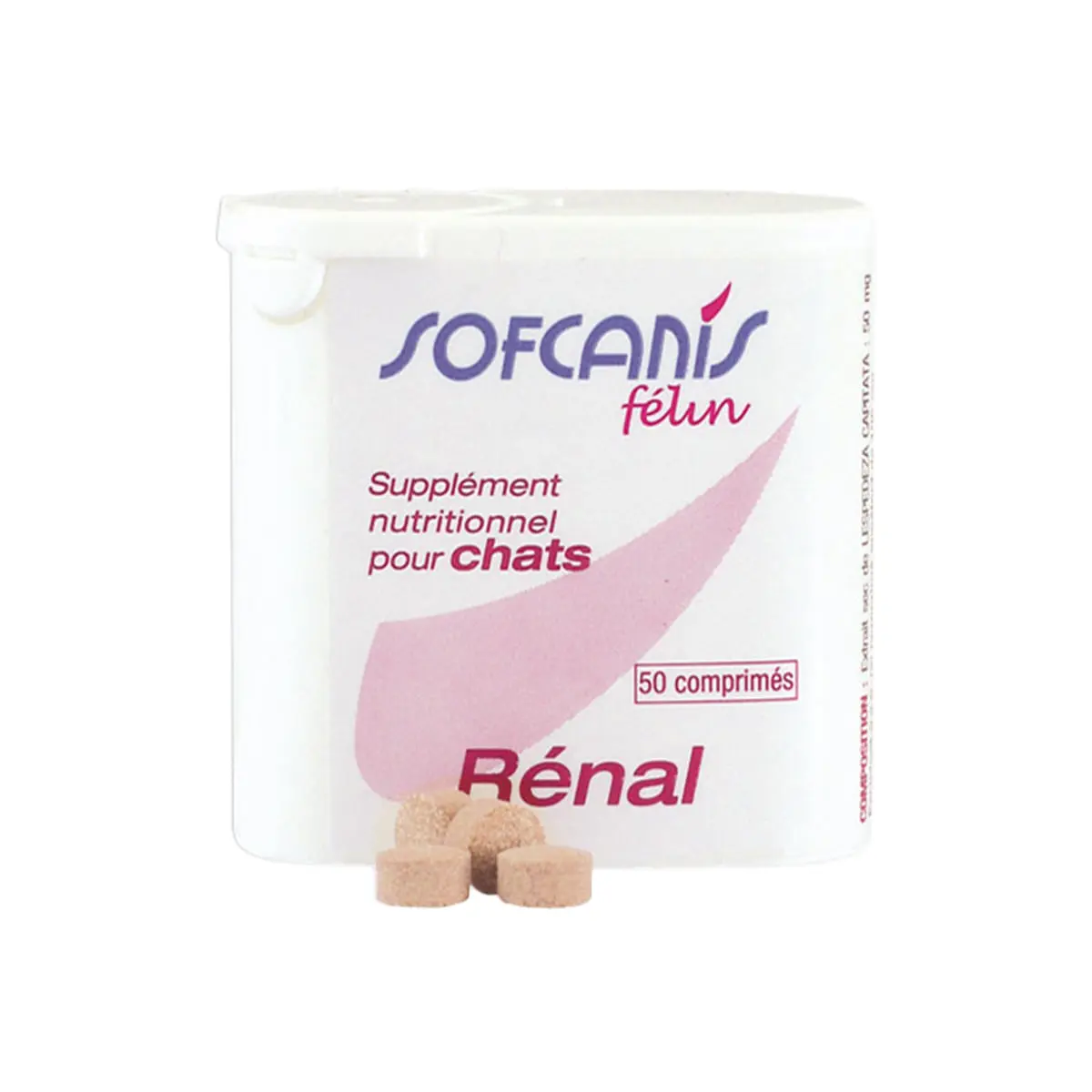 SOFCANIS Felin Renal, supliment sistem renal pisici, comprimate SOFCANIS Felin Renal, supliment sistem renal pisici, flacon, 50 comprimate - Image 2