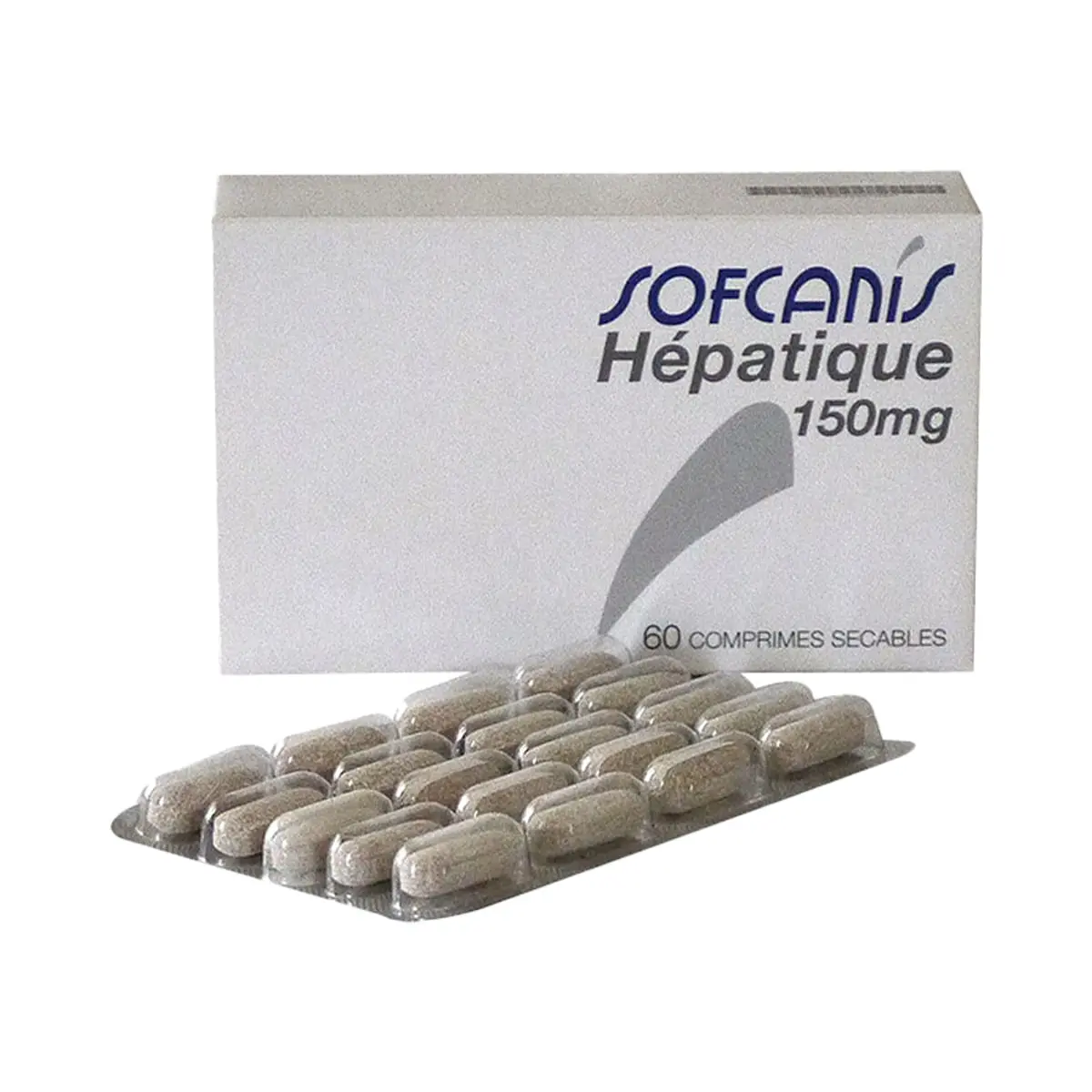 SOFCANIS Hepatique 150 Mg, supliment sistem hepatic caini, comprimate SOFCANIS Hepatique 150 Mg, M-XL, supliment sistem hepatic caini, blister, 60 comprimate