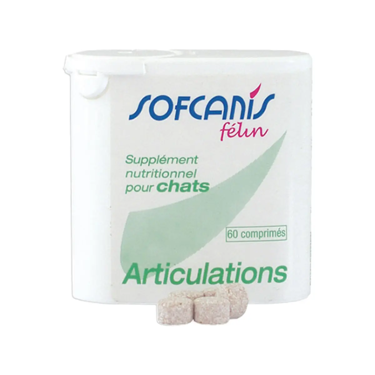 SOFCANIS Articulations, supliment sistem articular pisici, comprimate SOFCANIS Articulations, supliment sistem articular pisici, flacon, 60 comprimate