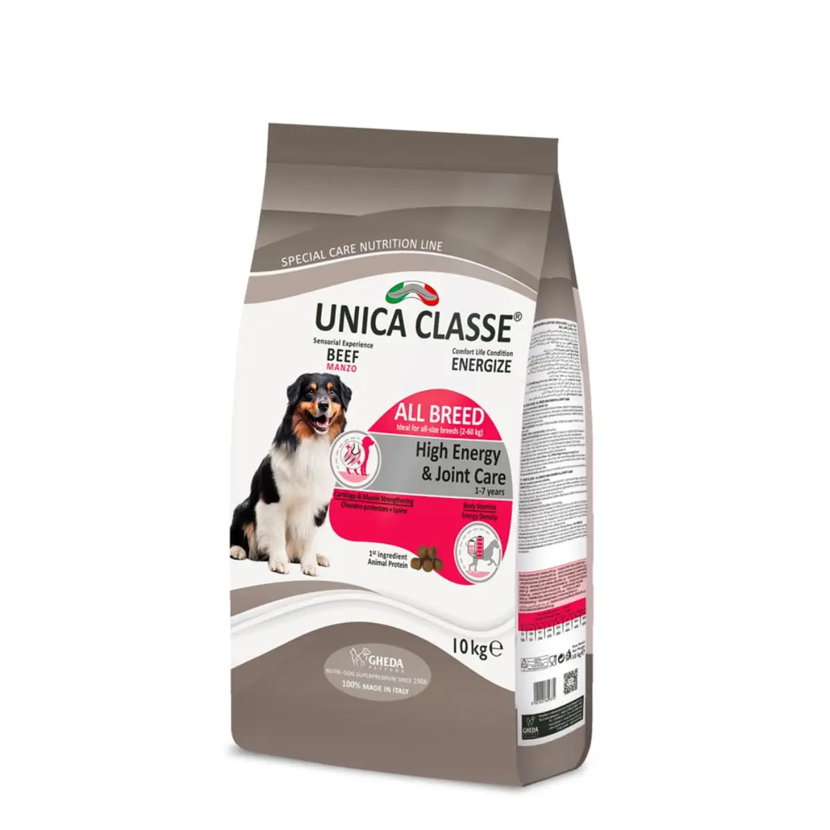 UNICA Classe High Energy & Joint Care, XS-XL, Vita, hrana uscata caini, sistem articular, activitate intensa, 12kg - Image 3