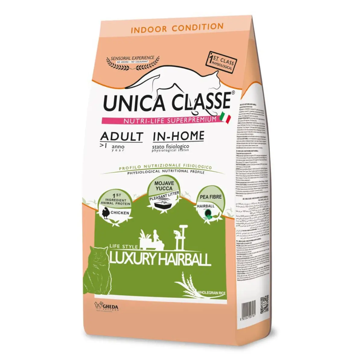 UNICA Classe Sensible Indoor, Pui, hrana uscata pisici, 10kg - Image 4