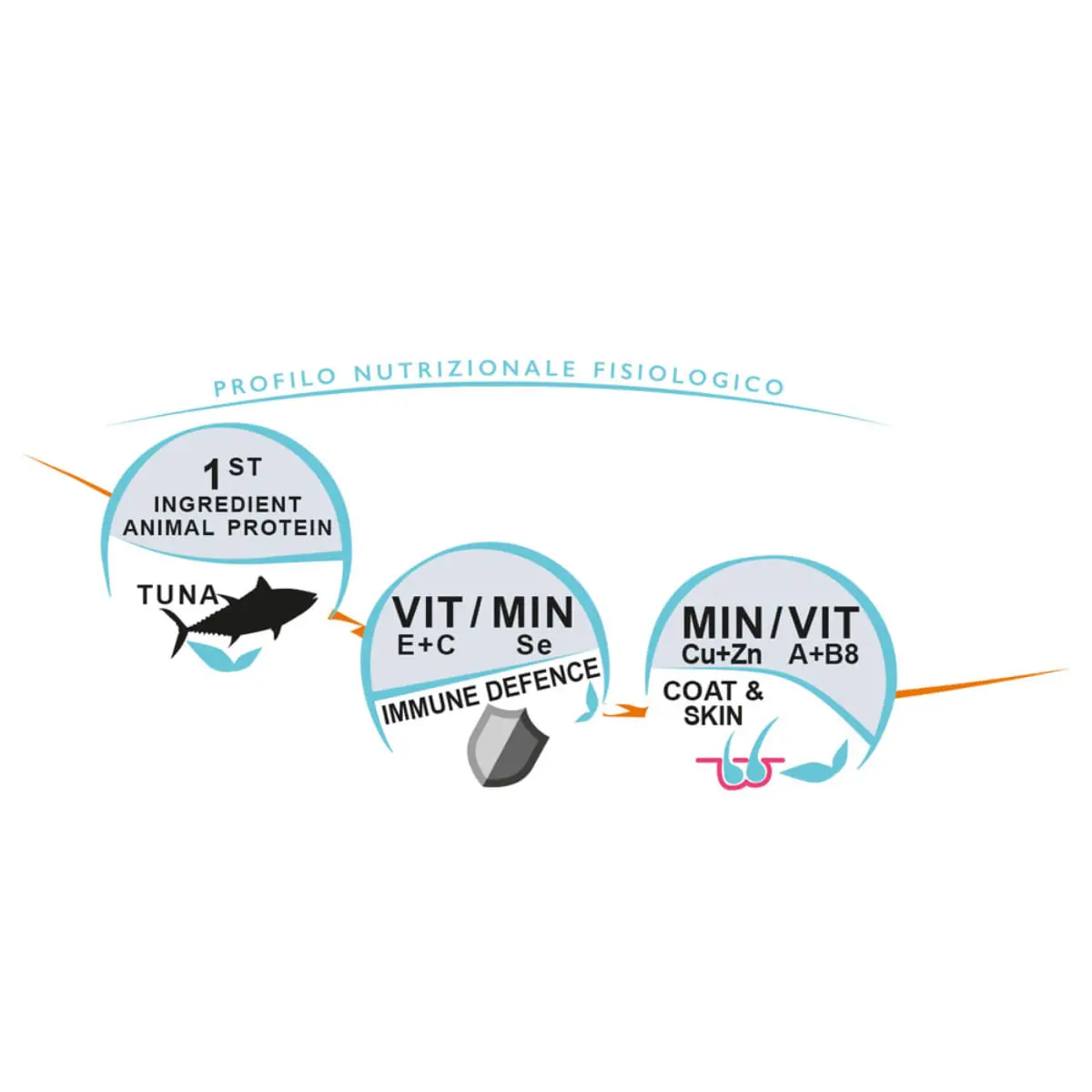 UNICA Classe Sensitive Medium, M, Ton, hrana uscata caini, 12kg - Image 4