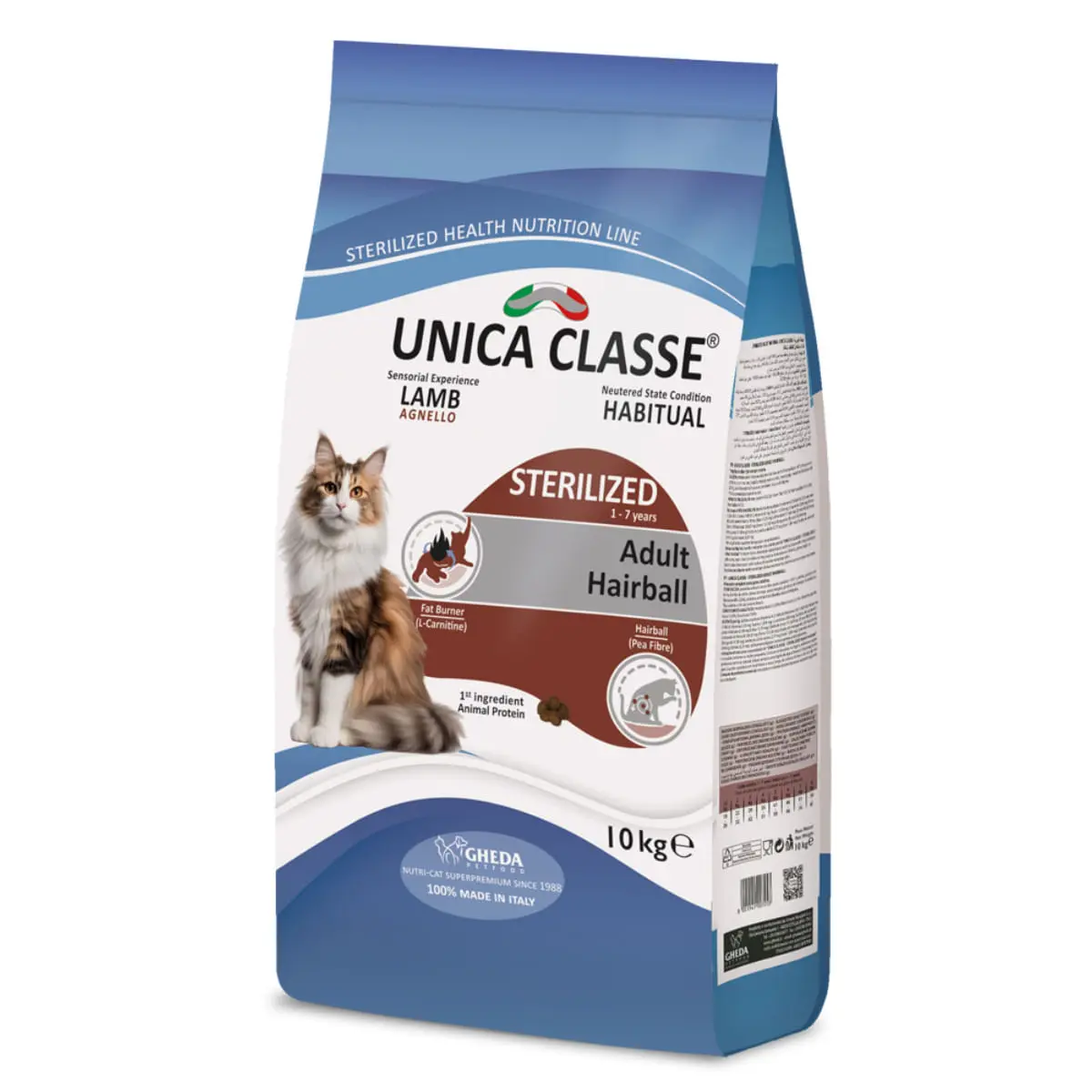 UNICA Classe Sterilized Hairball, Miel, hrana uscata pisici sterilizati, 10kg - Image 4