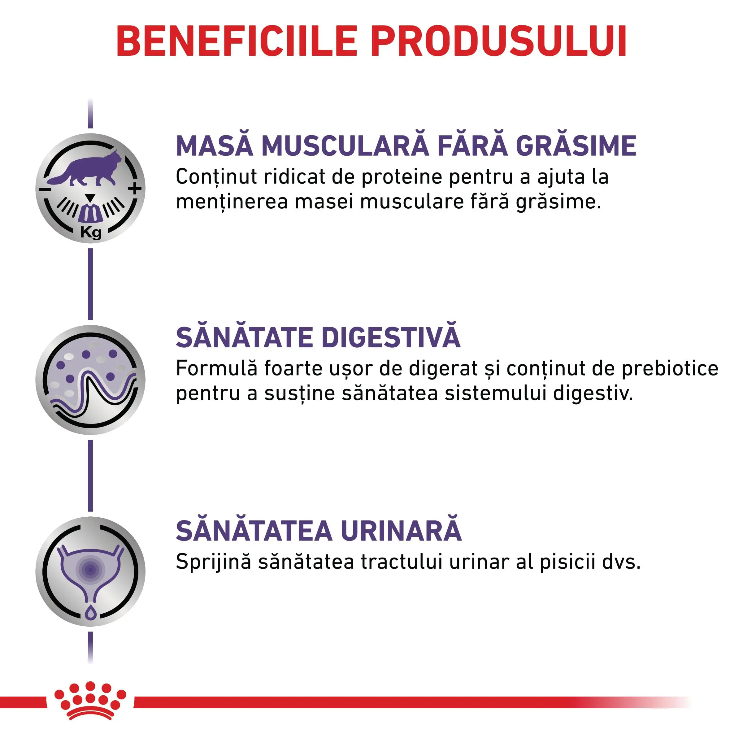 ROYAL CANIN VD Neutered Maintenance, dieta veterinara, plic hrana umeda pisici, managementul greutatii, (in sos), bax, 85g x 12buc - Image 4