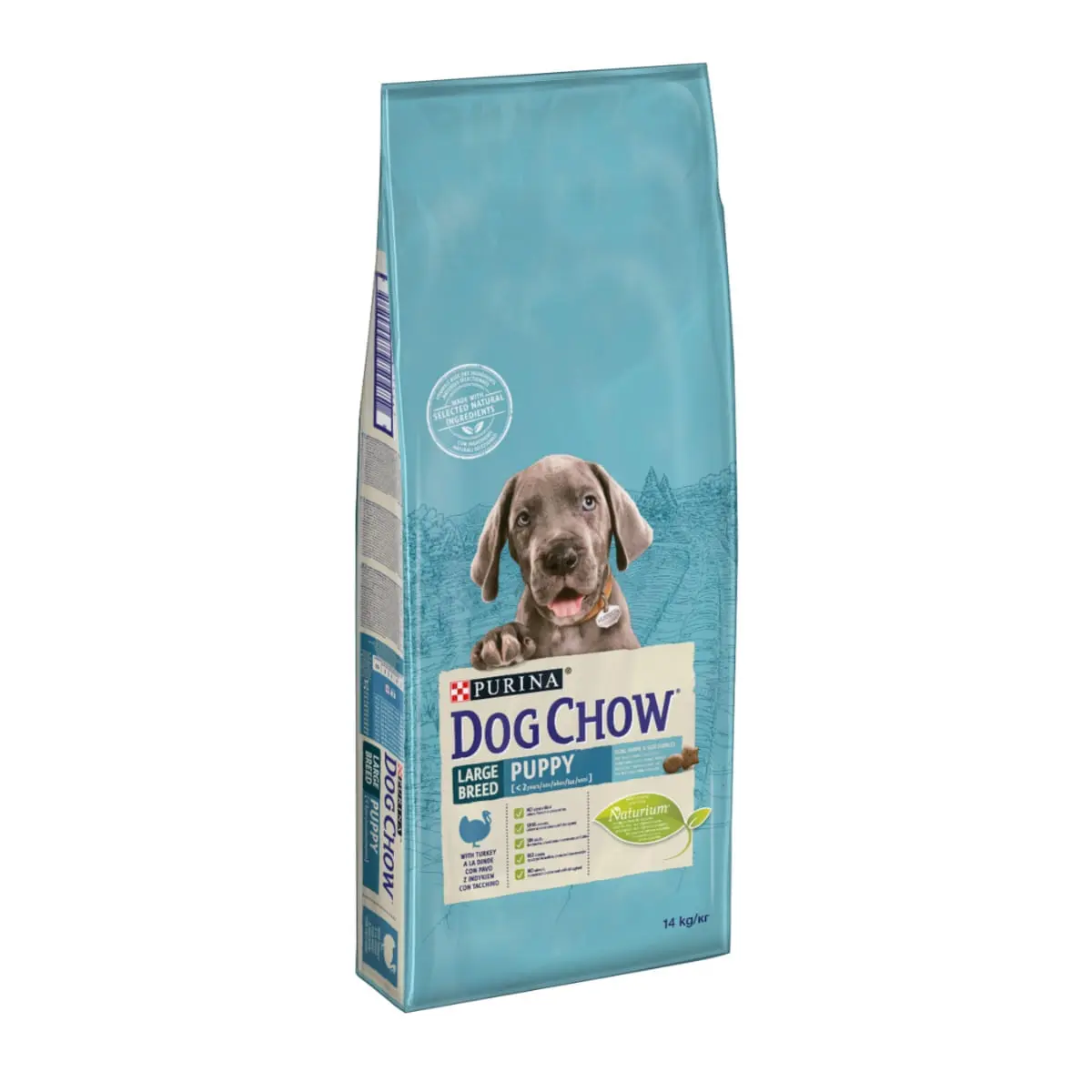 PURINA Dog Chow Puppy L-XL, Curcan, hrana uscata caini junior, 14kg - Image 3