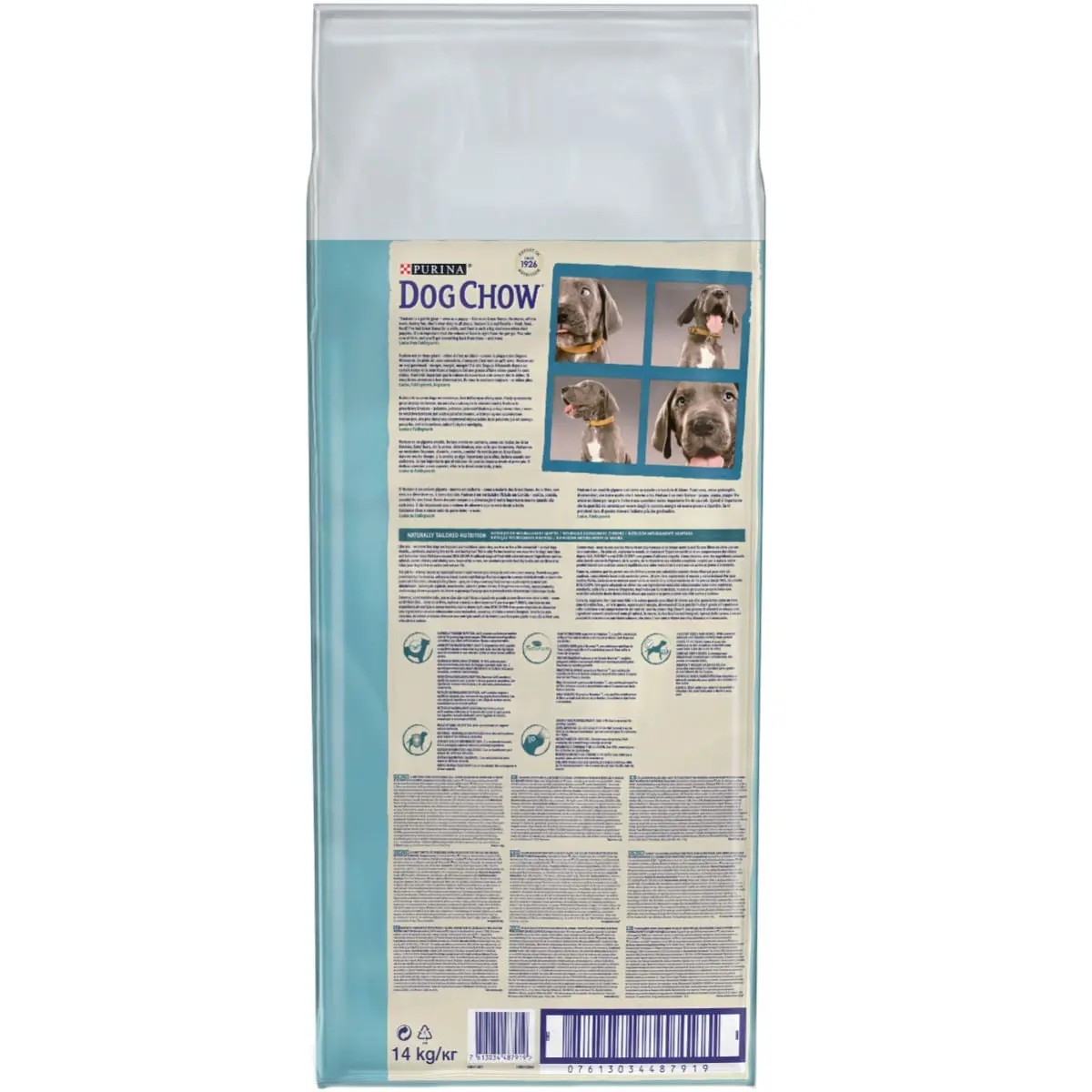 PURINA Dog Chow Puppy L-XL, Curcan, hrana uscata caini junior, 14kg - Image 7