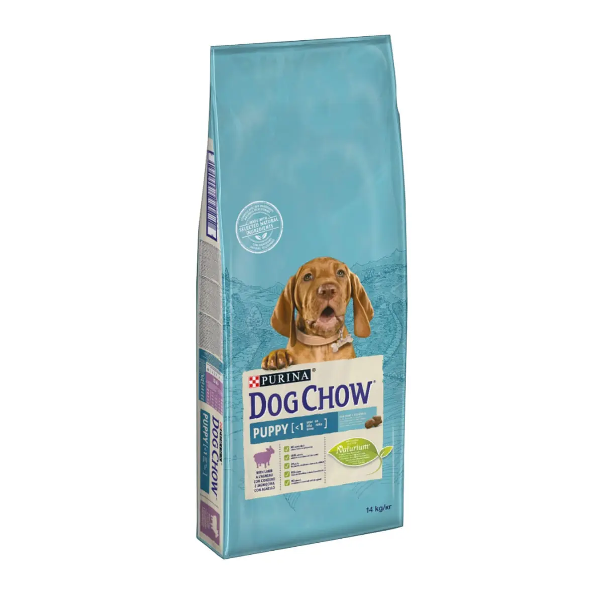 PURINA Dog Chow Puppy M, Miel, hrana uscata caini junior, 14kg - Image 3