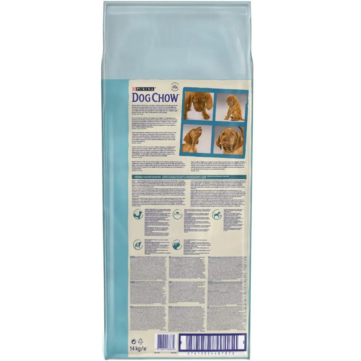 PURINA Dog Chow Puppy M, Miel, hrana uscata caini junior, 14kg - Image 4