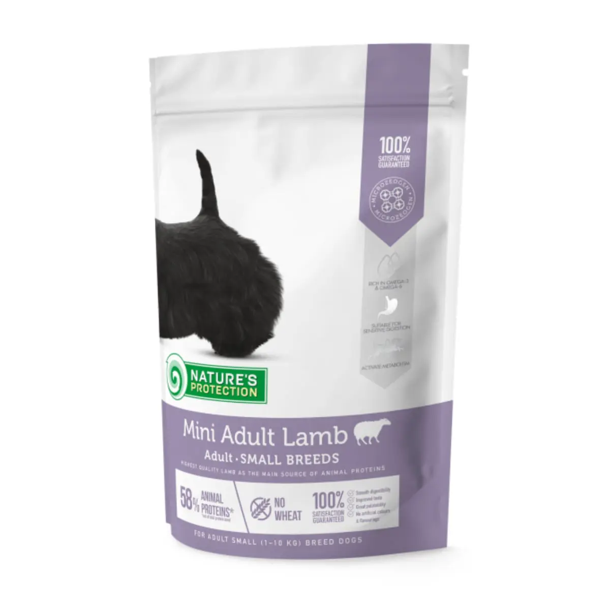 NATURES PROTECTION Mini Adult, XS-S, Miel, hrana uscata caini, 2kg