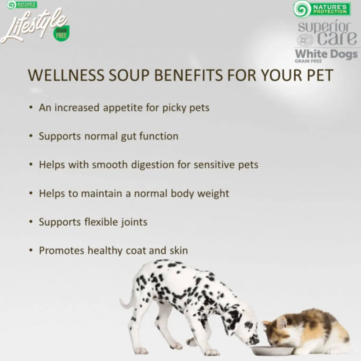 NATURES PROTECTION Lifestyle Sensitive Digestion Soup, Ton, conserva hrana umeda monoproteica pisici, sistem digestiv, (topping), 140g - Image 3