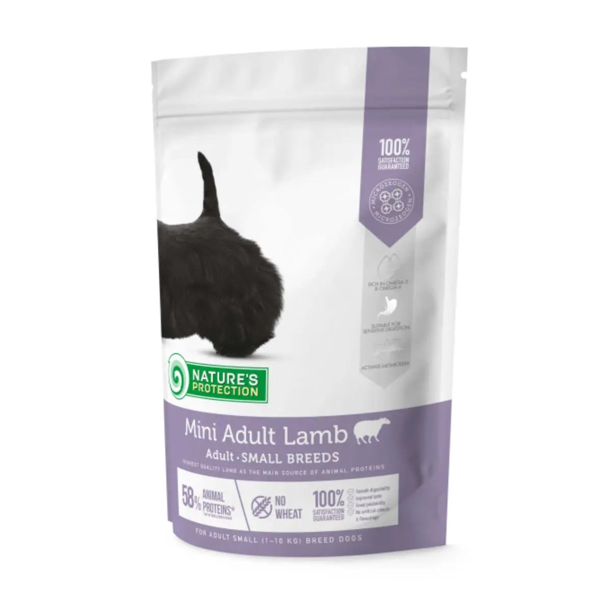NATURES PROTECTION Mini Adult, XS-S, Miel, hrana uscata caini, 2kg - Image 3