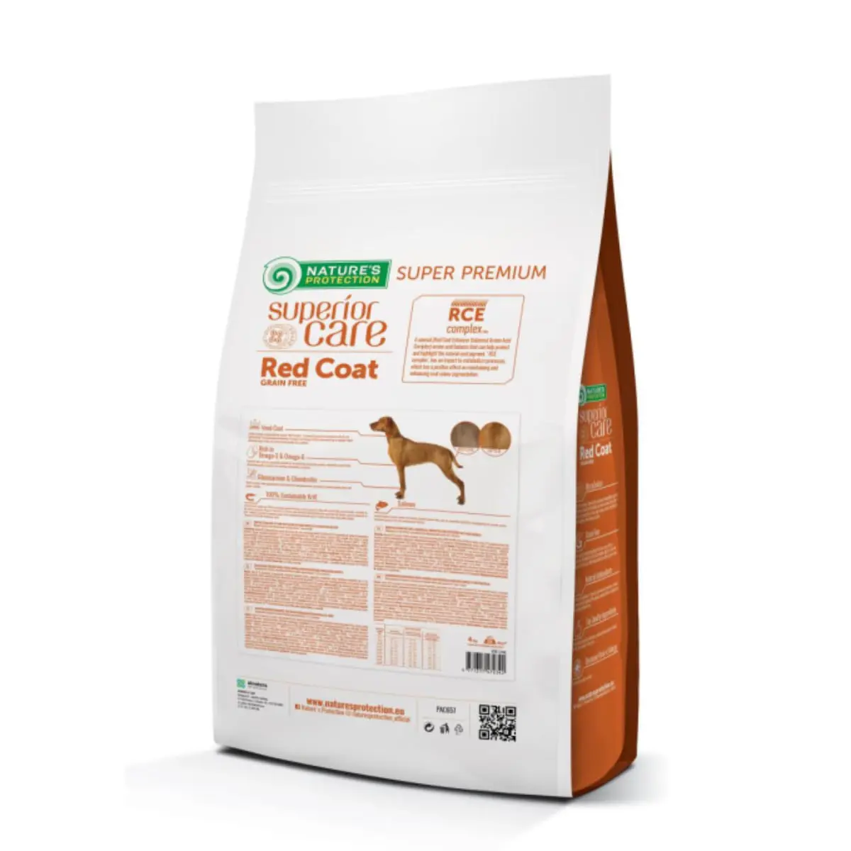 NATURES PROTECTION Superior Care Red Coat, XS-XL, Miel, hrana uscata fara cereale caini, 10kg - Image 4