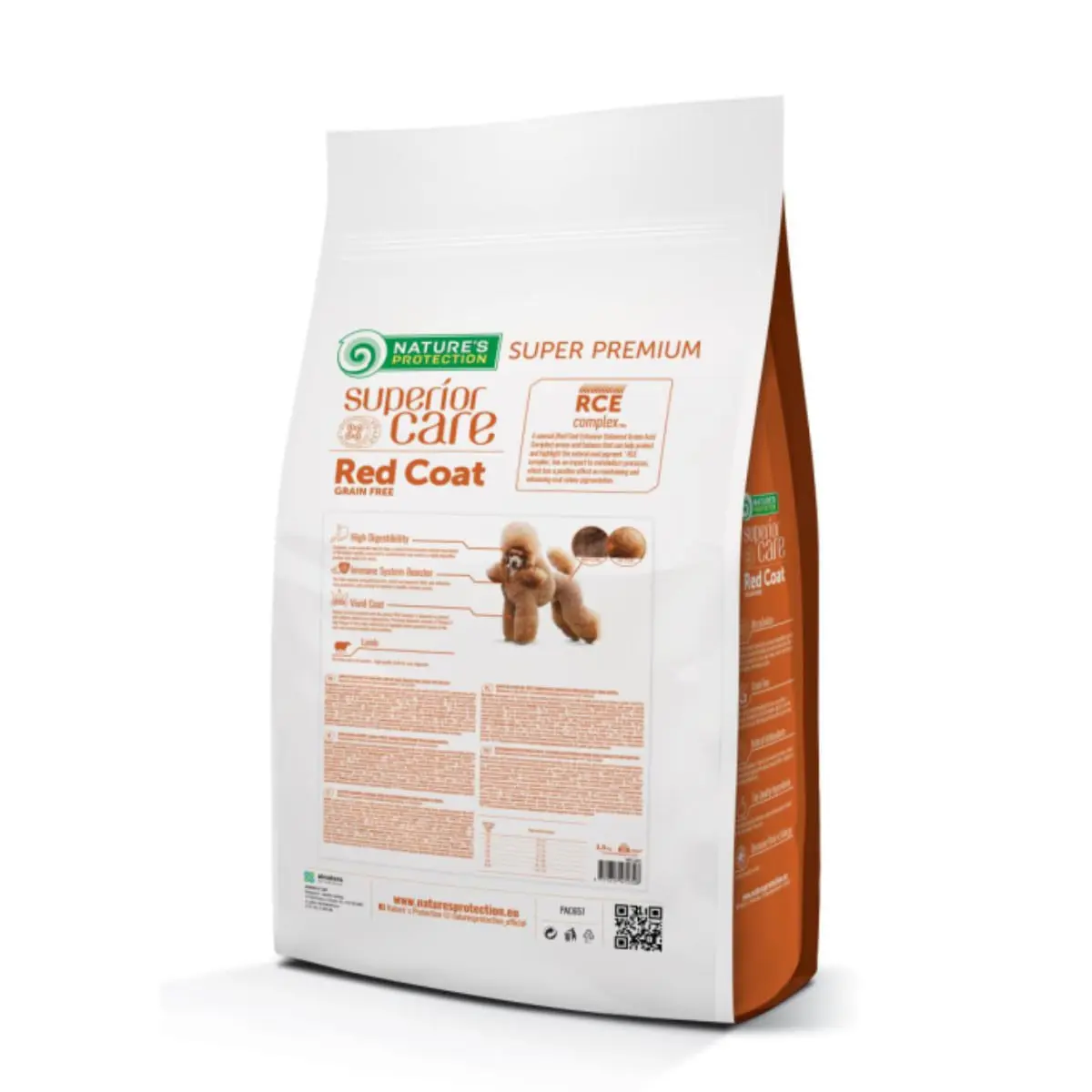 NATURES PROTECTION Superior Care Red Coat Small & Mini Breed, XS-S, Miel, hrana uscata fara cereale caini, 1.5kg - Image 4