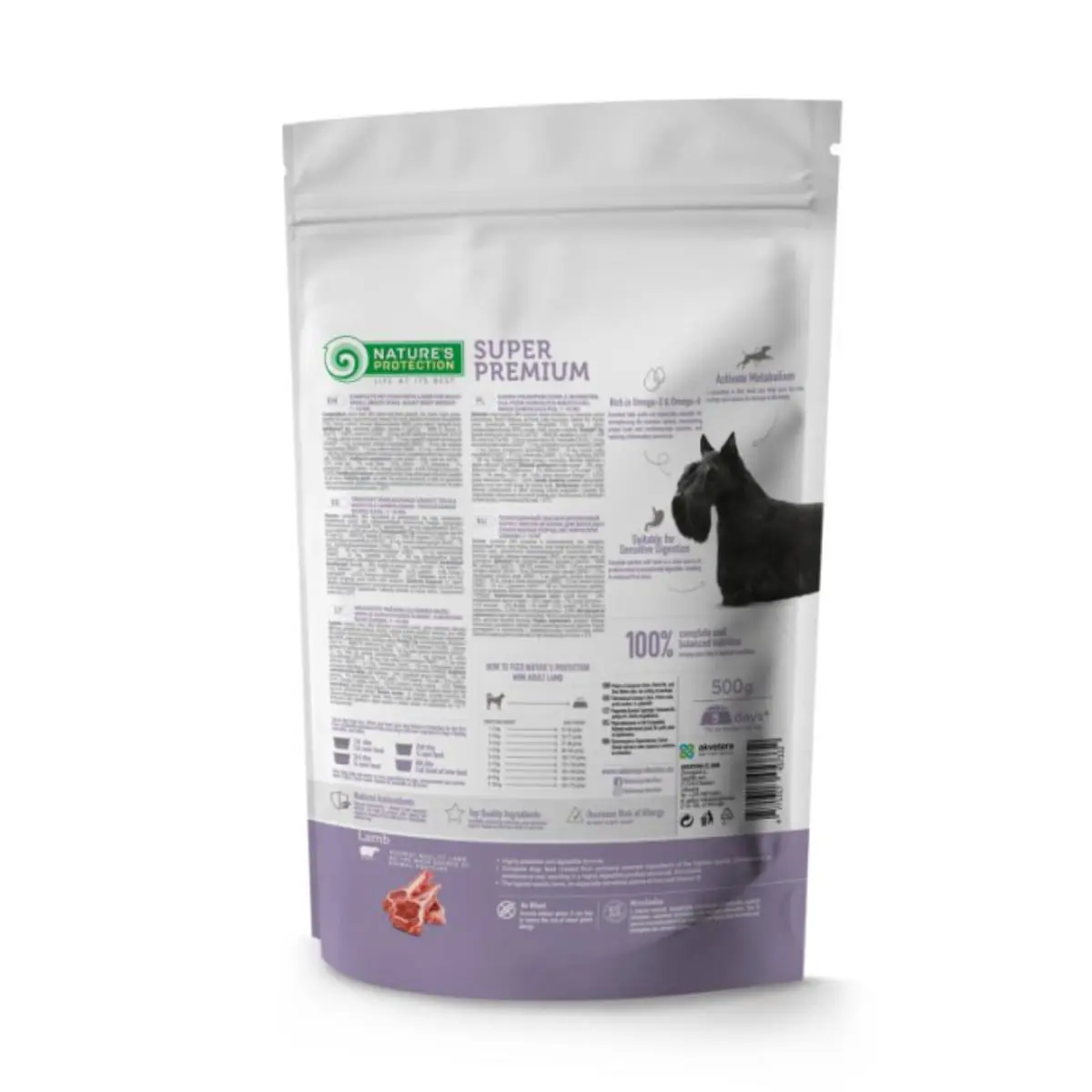 NATURES PROTECTION Mini Adult, XS-S, Miel, hrana uscata caini, 2kg - Image 4