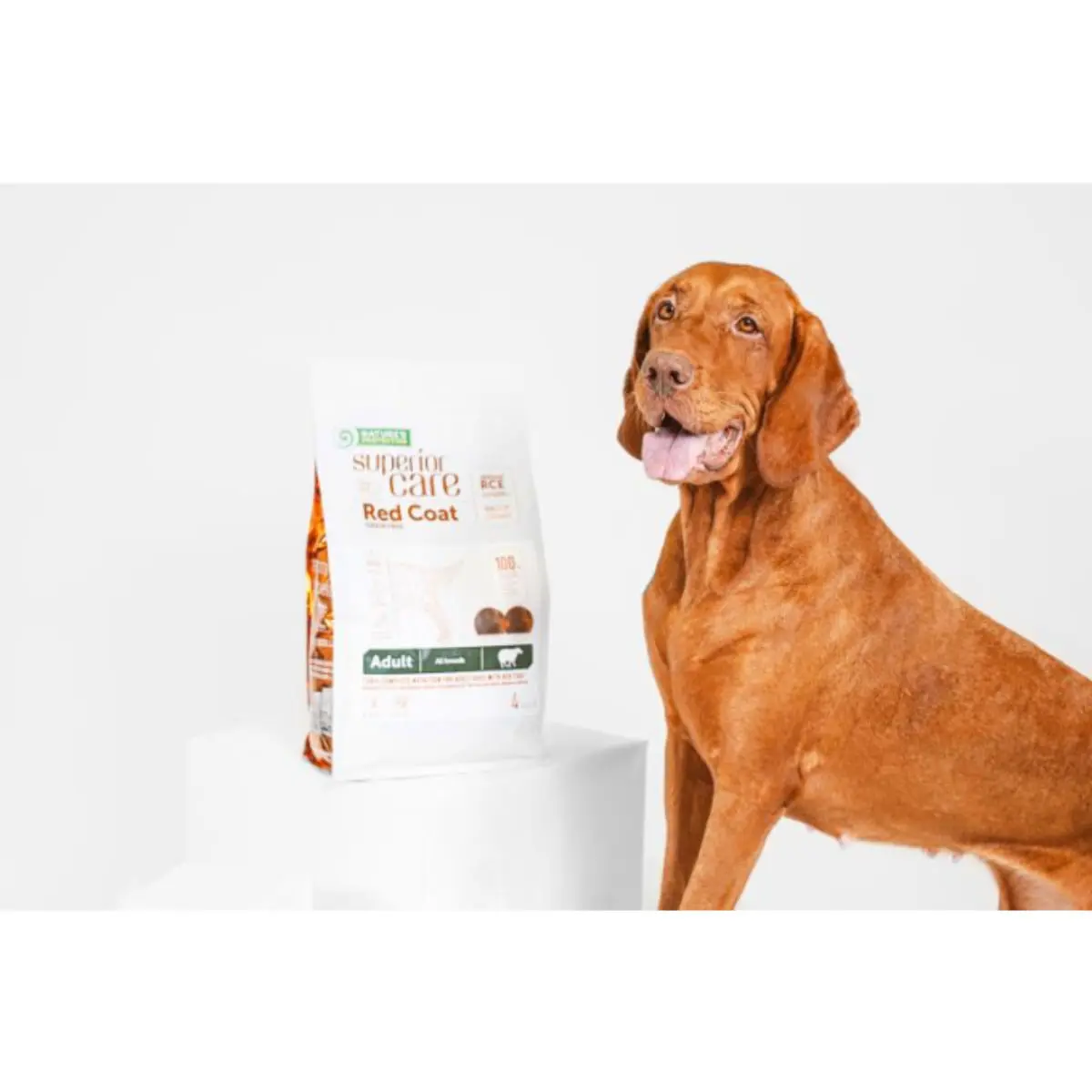 NATURES PROTECTION Superior Care Red Coat, XS-XL, Miel, hrana uscata fara cereale caini, 10kg - Image 6