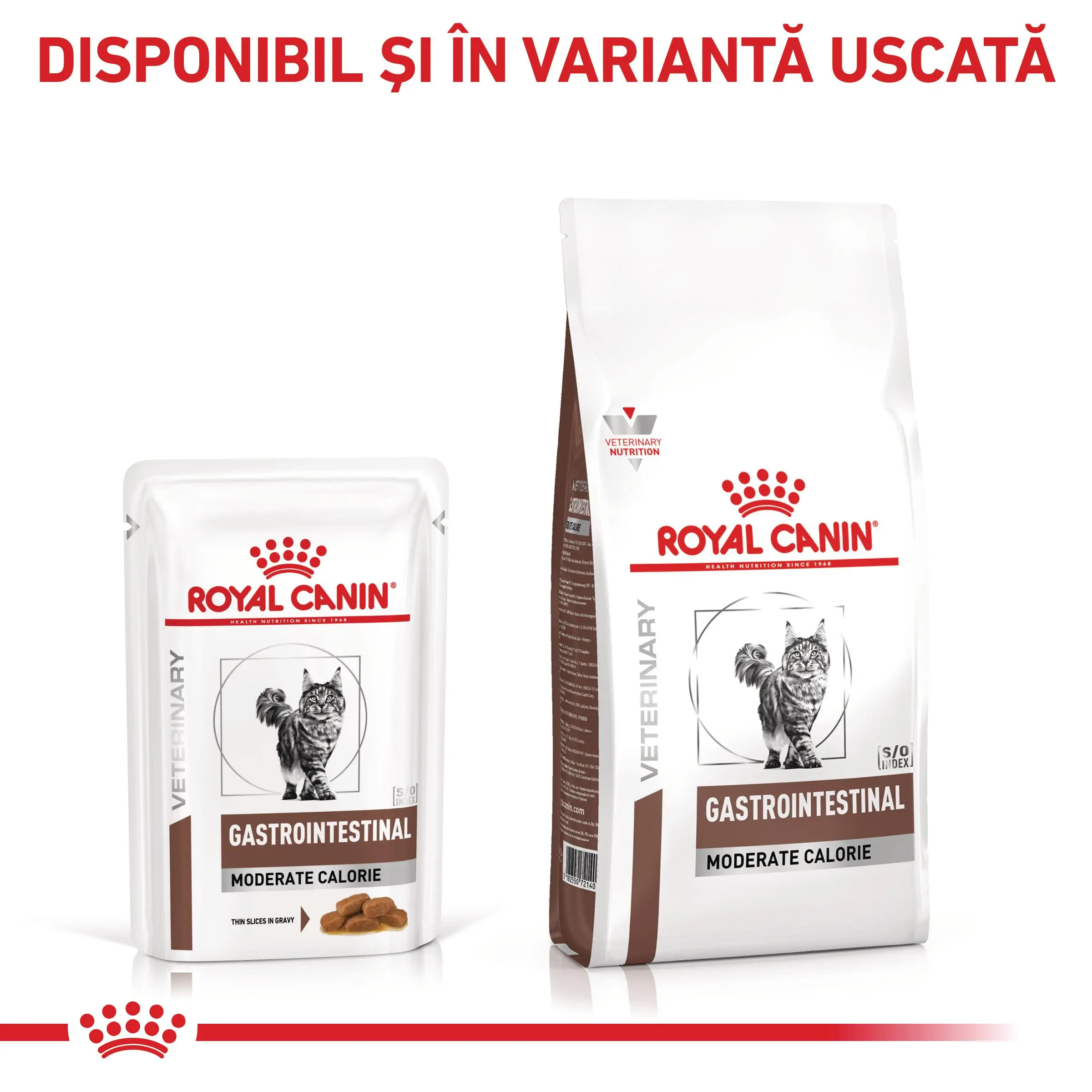 ROYAL CANIN VD Gastrointestinal Moderate Calorie, dieta veterinara, plic hrana umeda pisici, sistem digestiv, (in sos), bax, 85g x 12buc - Image 8