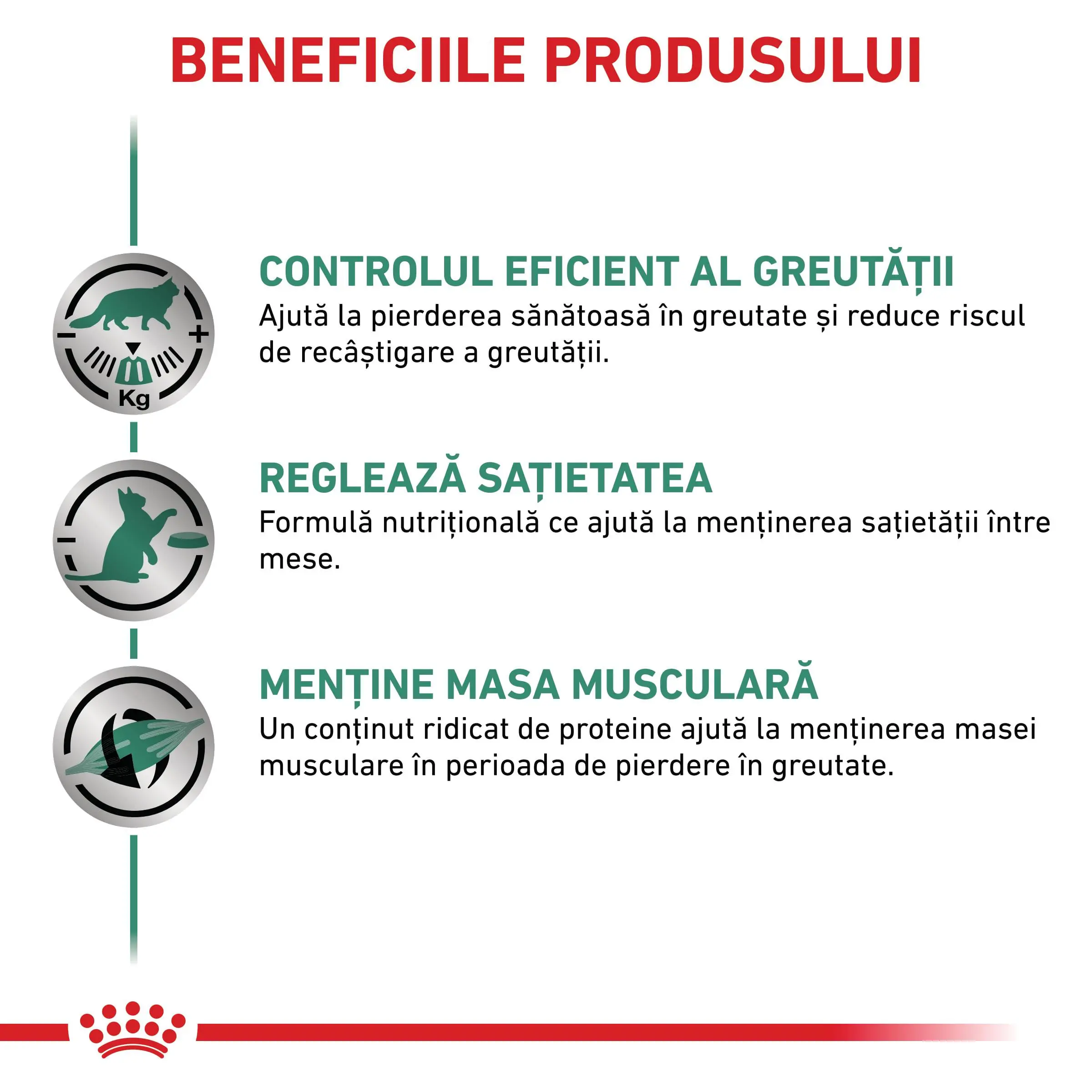 ROYAL CANIN VD Satiety Weight Management, dieta veterinara, plic hrana umeda pisici, obezitate, (in sos), bax, 85g x 12buc - Image 4