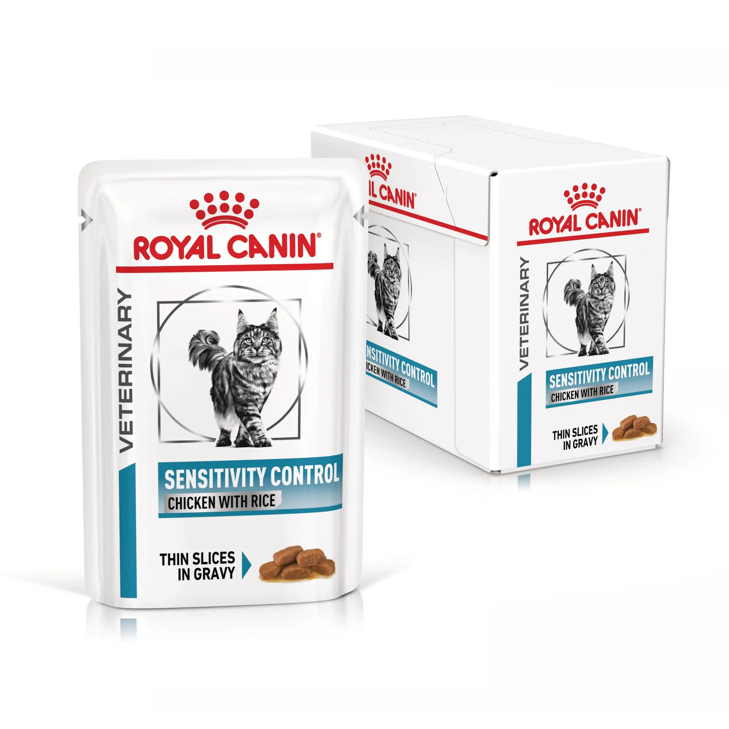 ROYAL CANIN VD Sensitivity Control, dieta veterinara, plic hrana umeda pisici, afectiuni dermatologice, (in sos), bax, 85g x 12buc - Image 3
