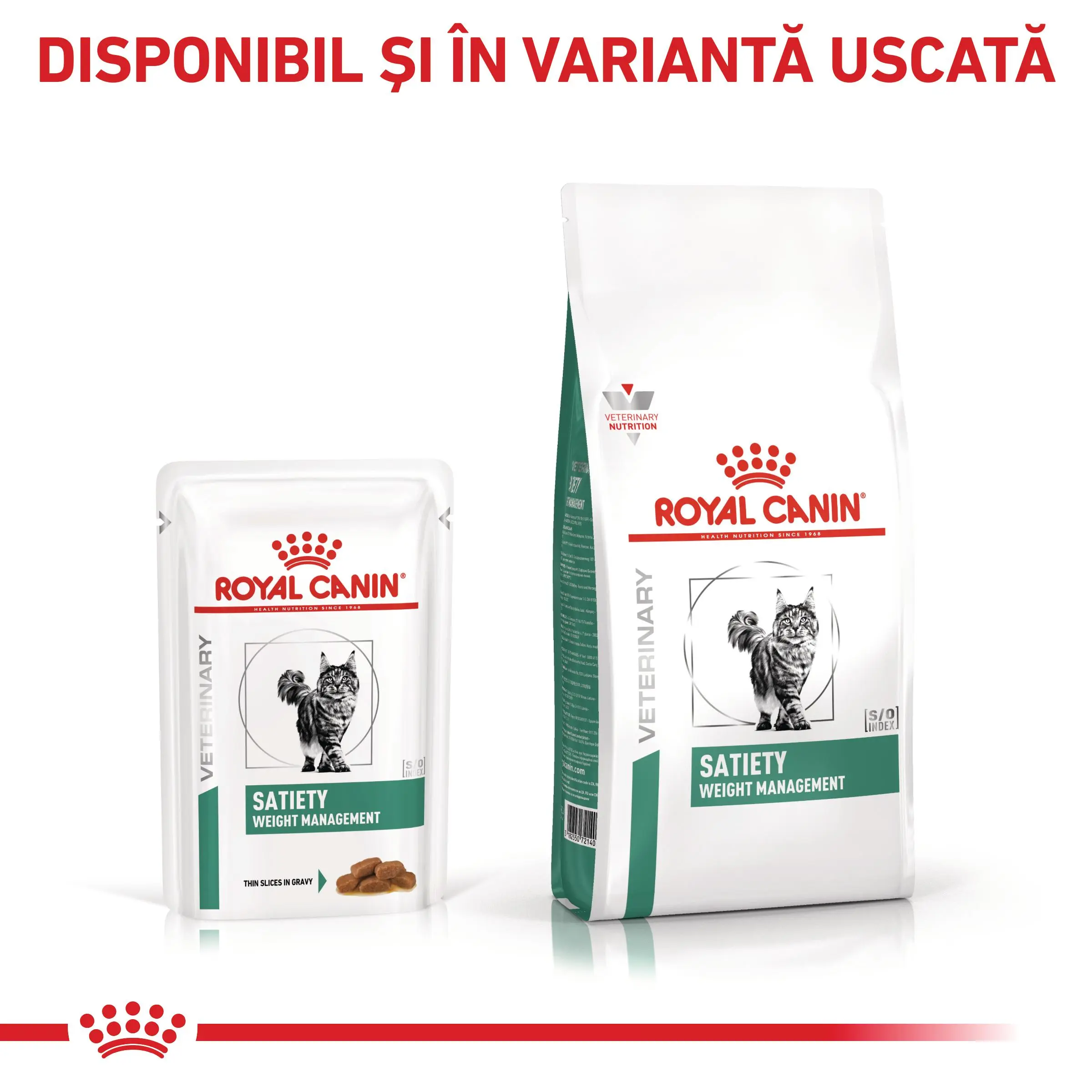 ROYAL CANIN VD Satiety Weight Management, dieta veterinara, plic hrana umeda pisici, obezitate, (in sos), bax, 85g x 12buc - Image 8
