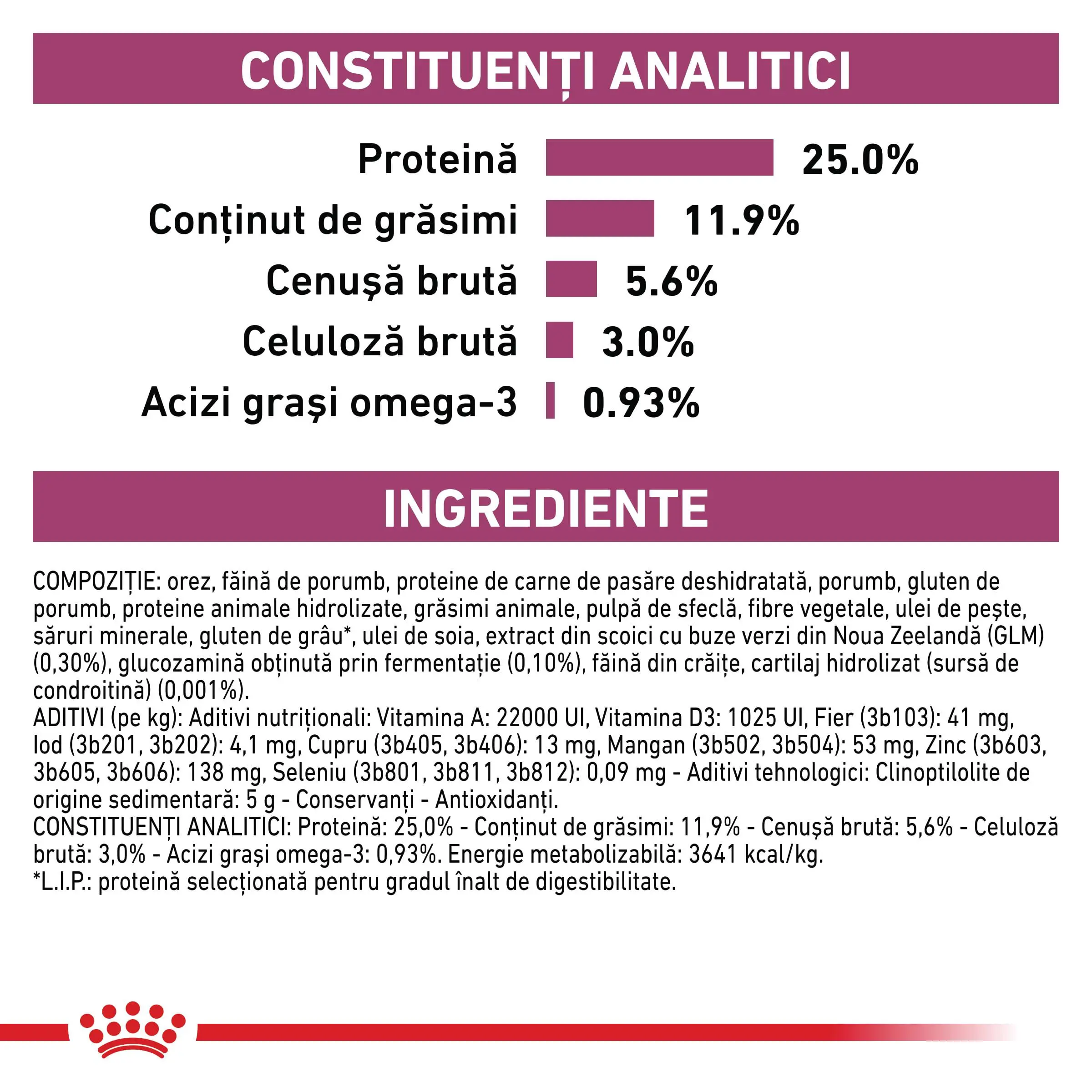 ROYAL CANIN VD Mobility Support, XS-XL, dieta veterinara, hrana uscata caini, sistem articular, 12kg - Image 5
